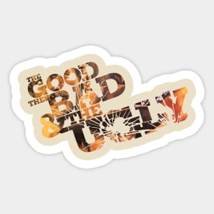 The Good The Bad and The Ugly Sticker